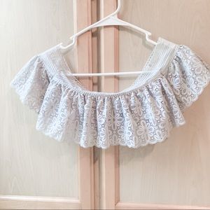VS off the shoulder bralette top